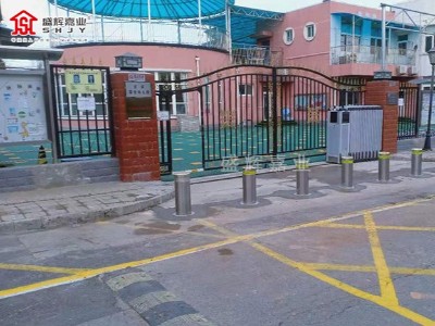 北京馨星幼兒園防撞升降柱【盛輝嘉業(yè)】阻車路樁廠家提供